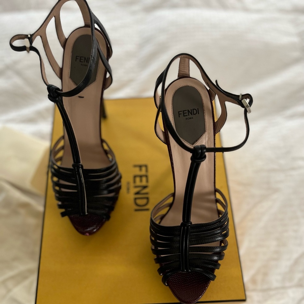 Fendi platform sandals (2017)